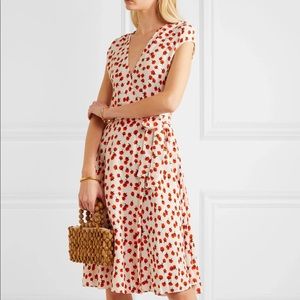 DVF Goldie wrap dress size 8